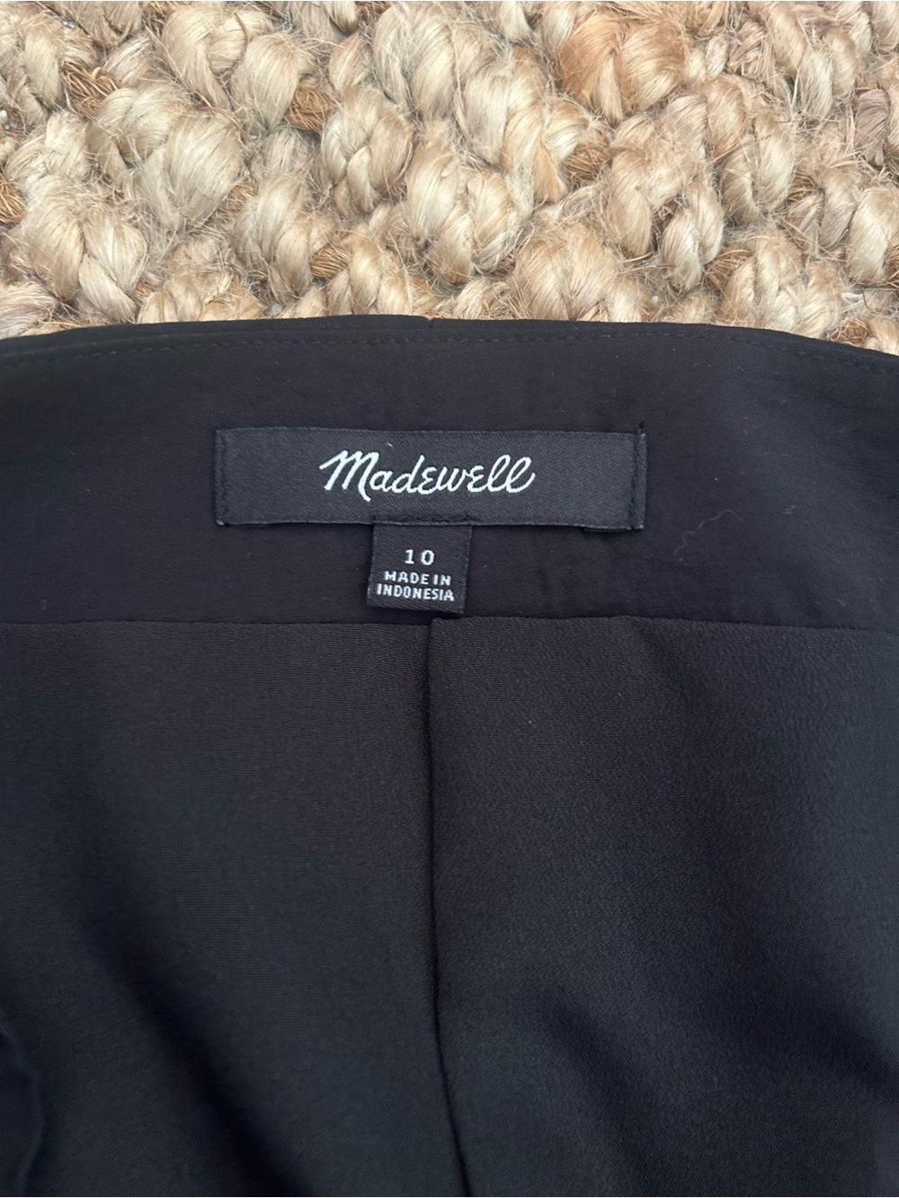 Madewell Katrina Black Vest - Picture 7 of 8